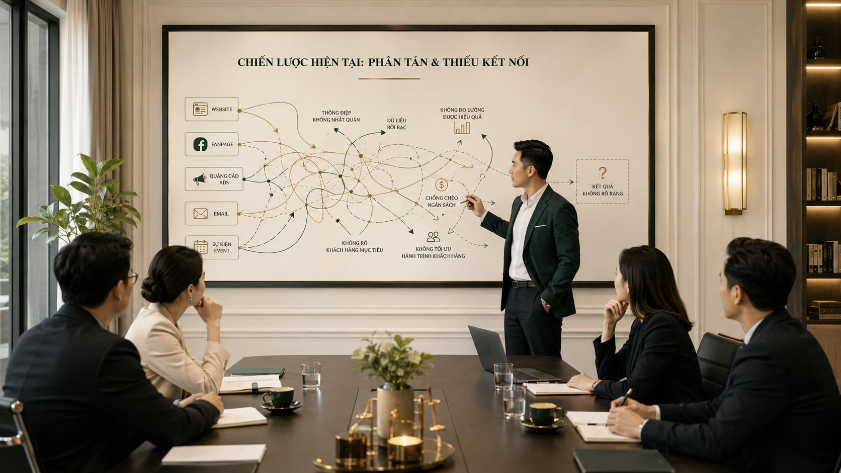 Doanh nghiệp làm marketing bằng cảm tính thay vì dữ liệu và chiến lược