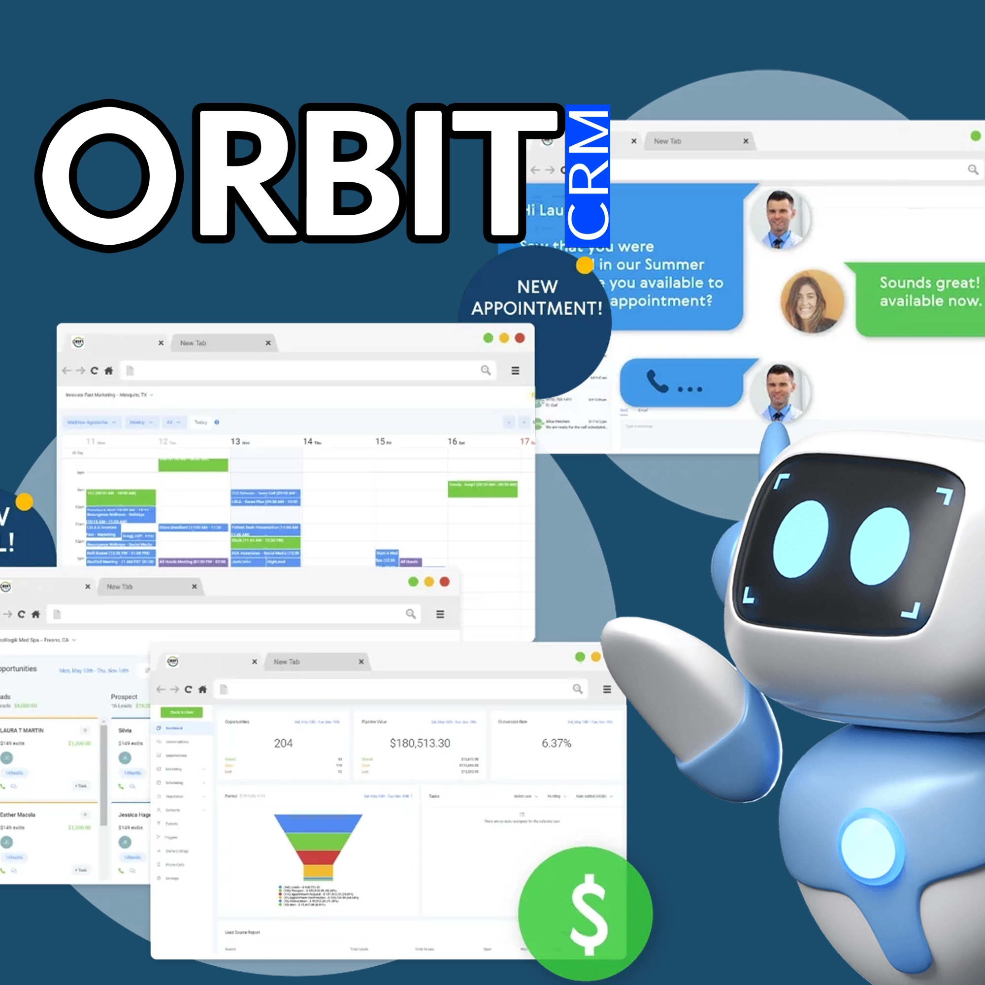 All-in-One AI CRM & Automation Tool | Orbit CRM