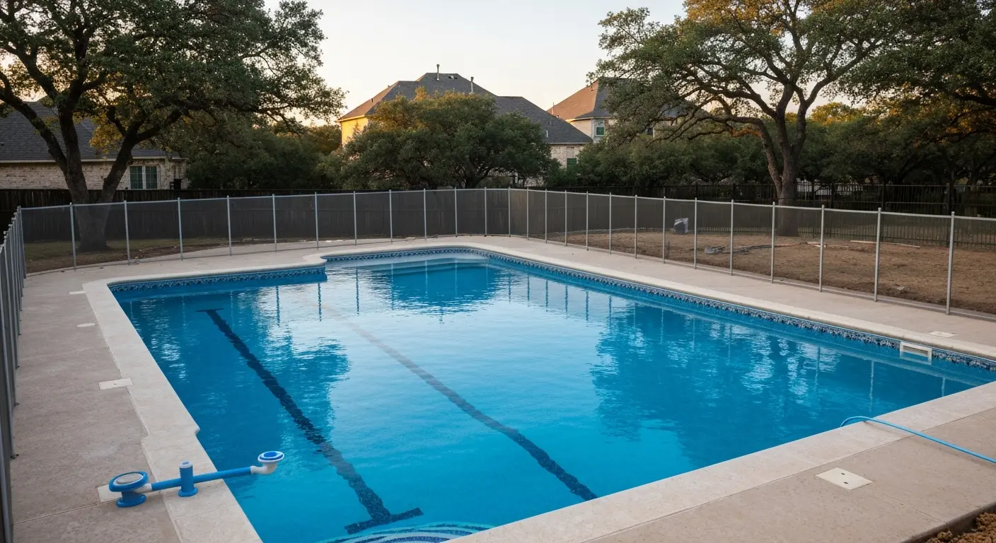 Inground pool construction
