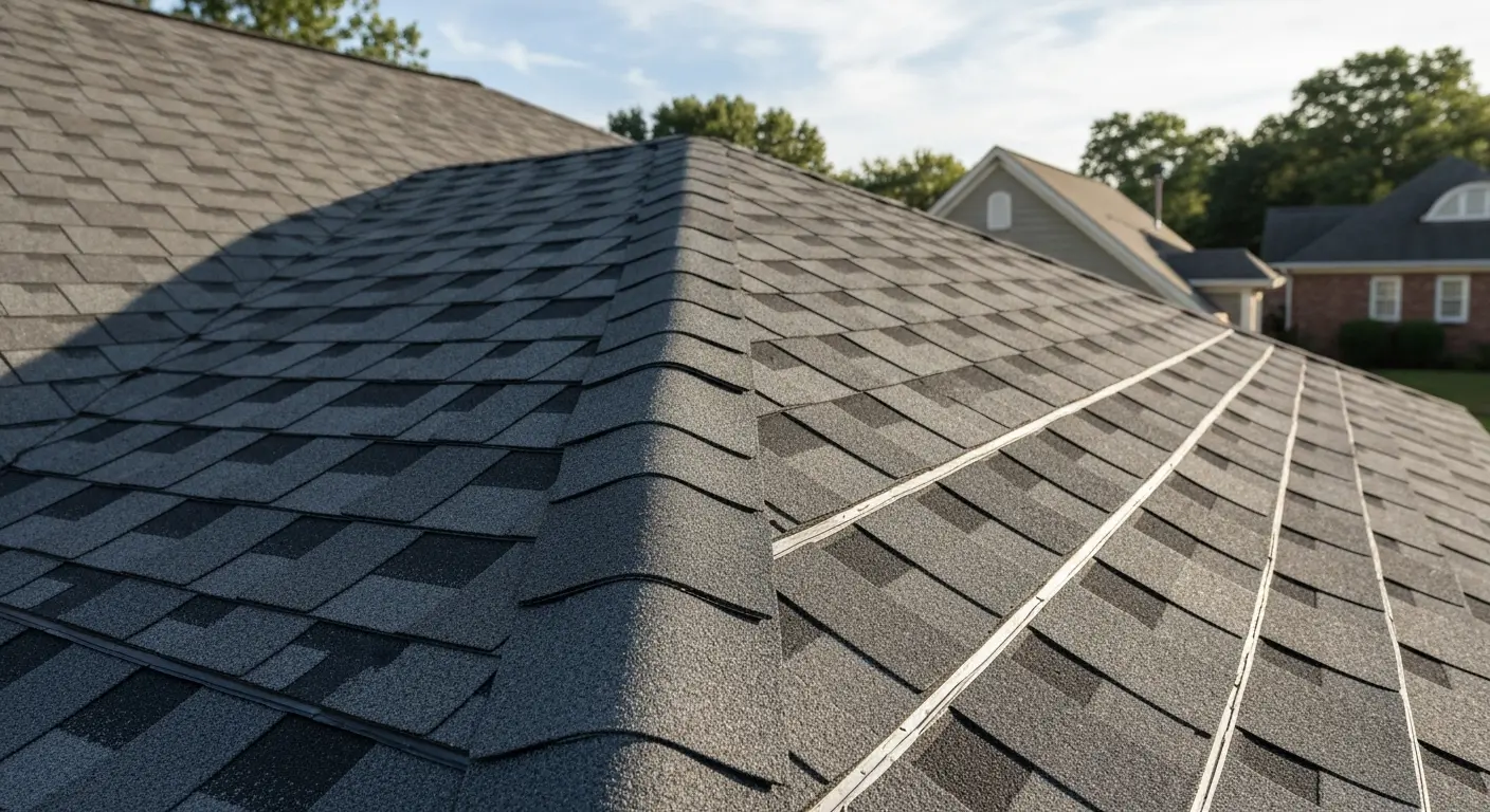 Class 4 impact-resistant shingles