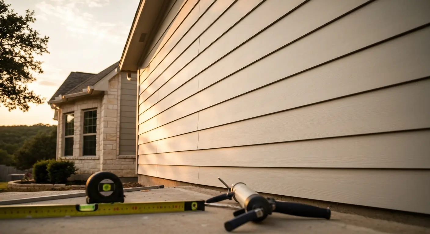 Siding replacement project