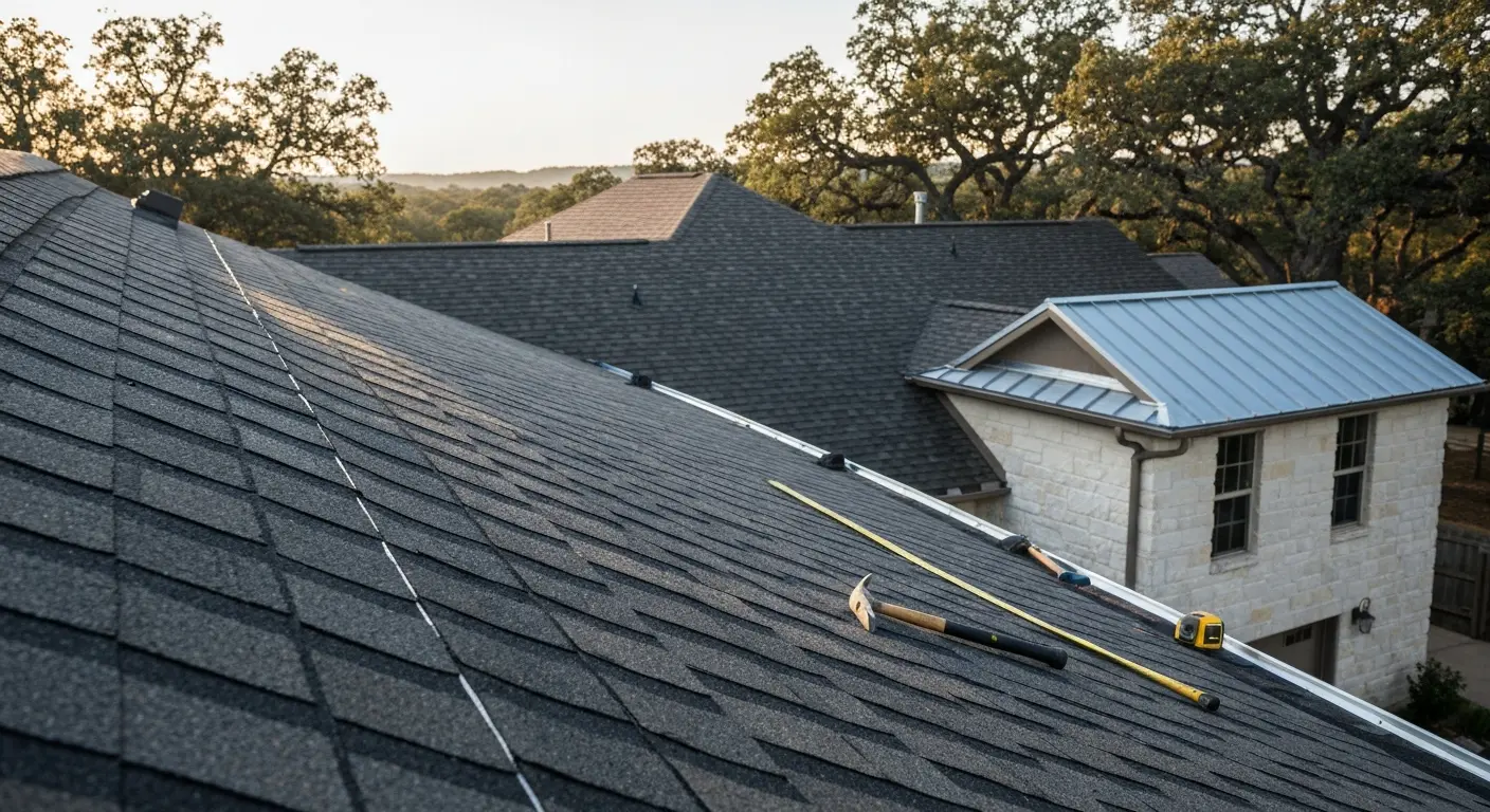 Roof replacement project