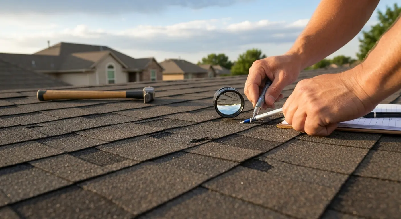 Hail damage inspection