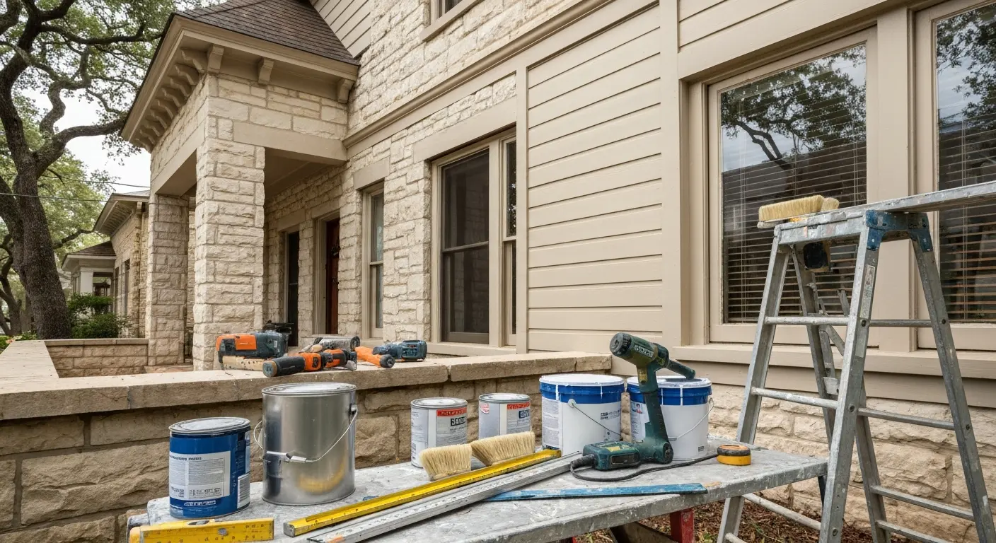 Exterior restoration project