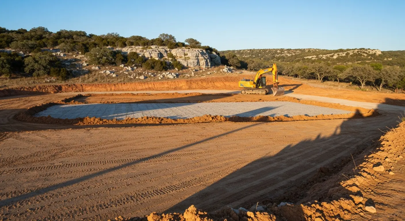 Excavation and site grading