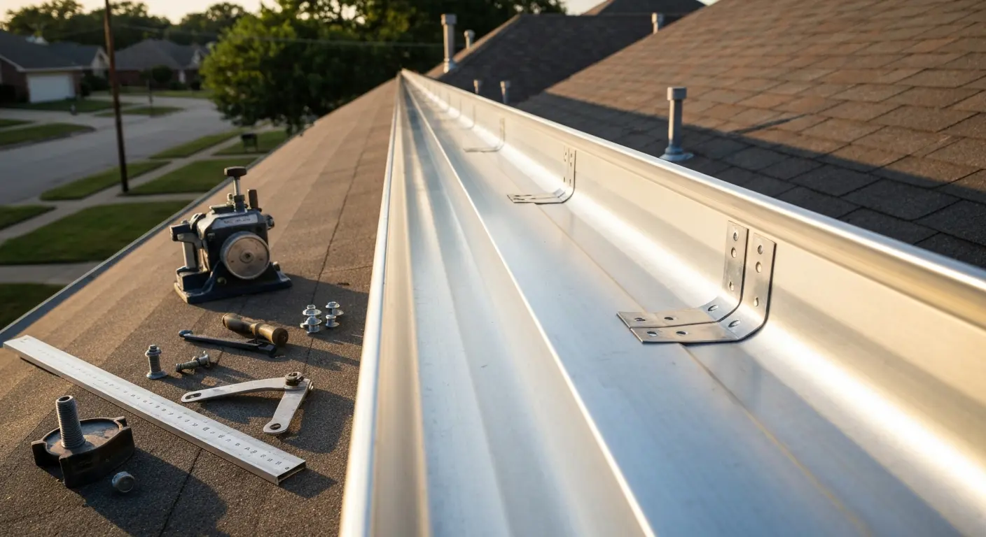 Gutter installation