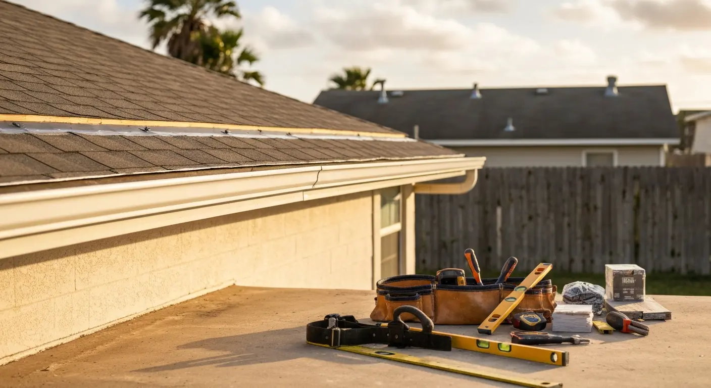 Storm damage restoration