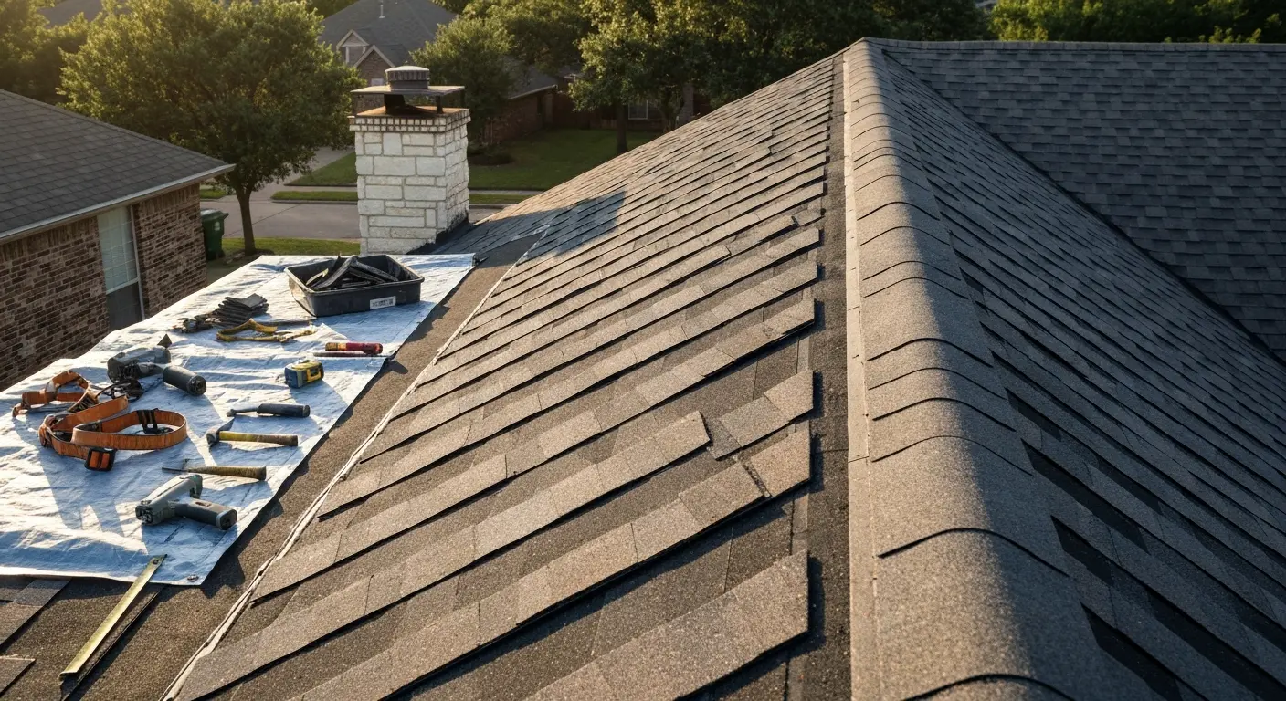Storm damage restoration