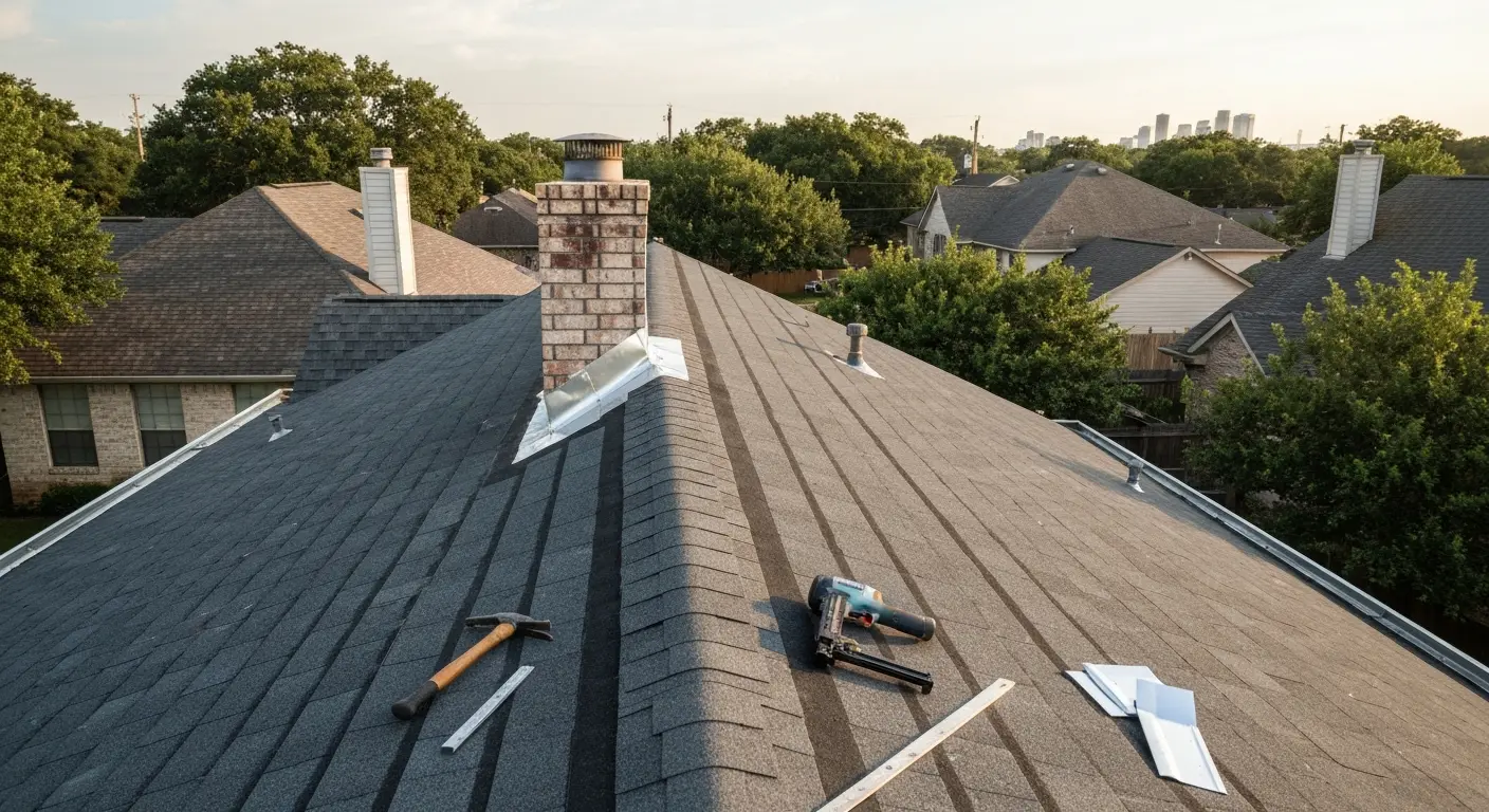 Full roof replacement project