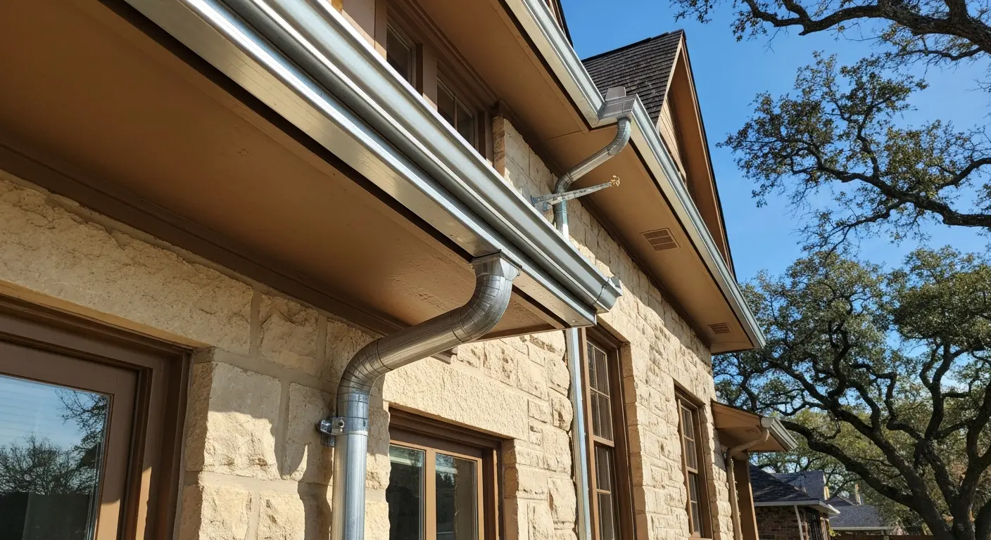 Gutter installation and cleaning in Central Austin