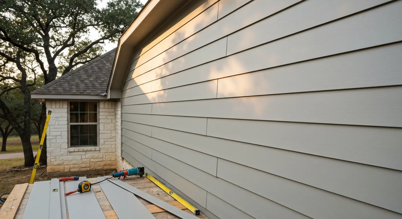 Siding restoration project