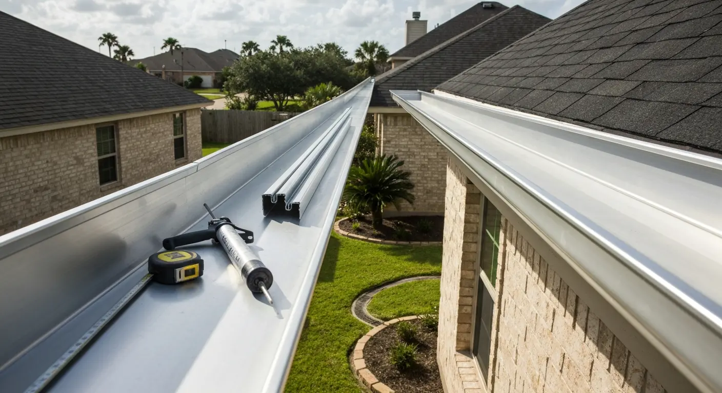 Gutter installation