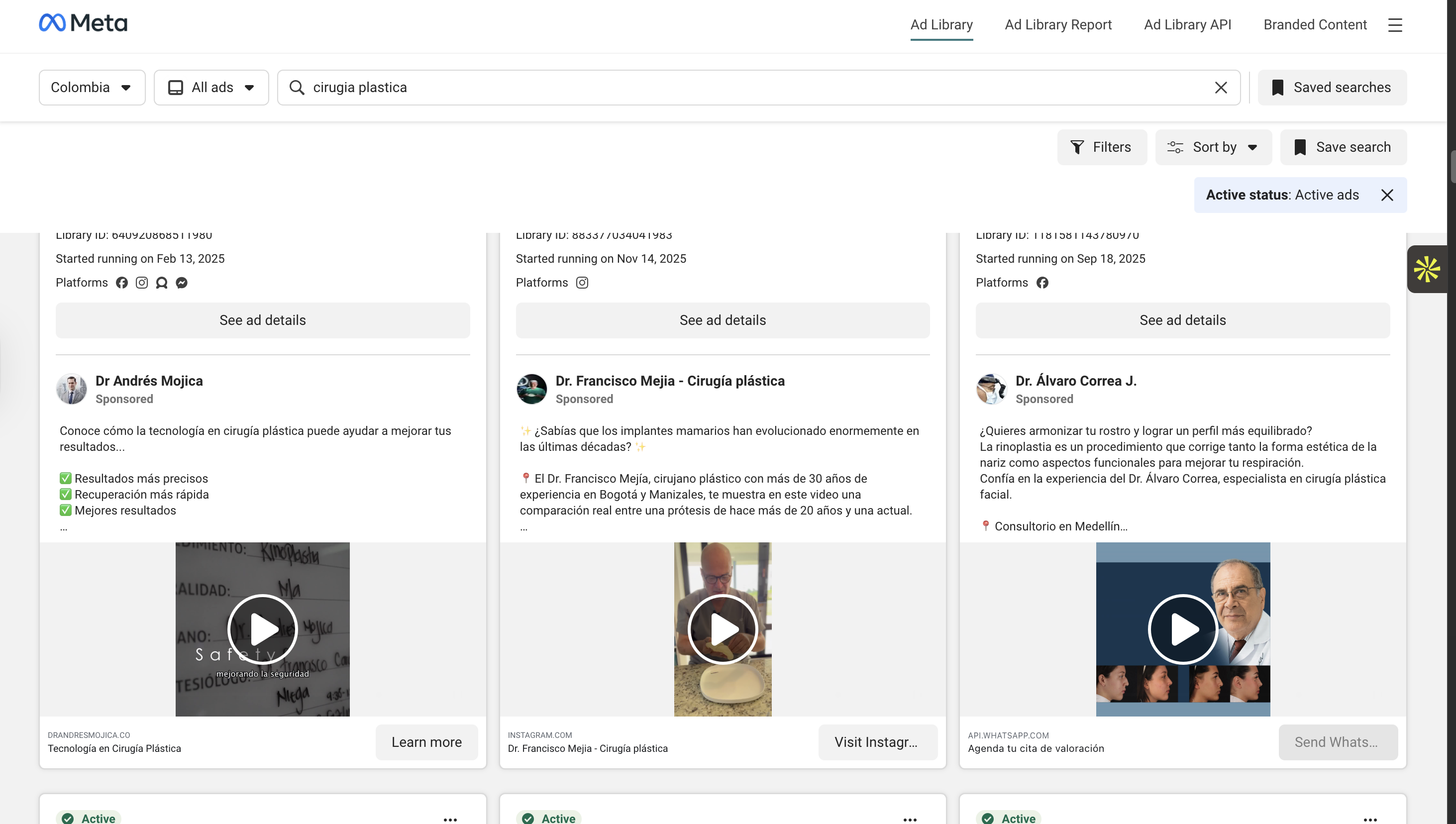 Creatividades Paid Media