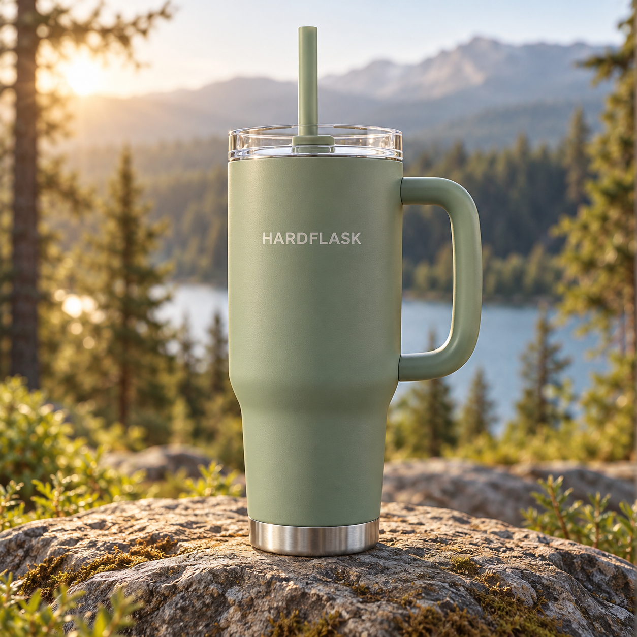 HARDFLASK Horizon 40oz Tumbler – Sage Green