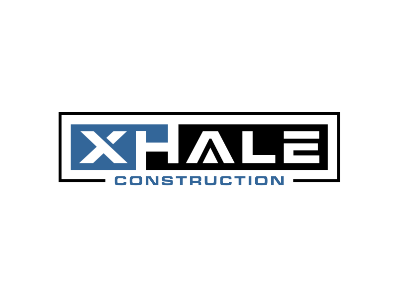 XHALE Construction logo and brand mark