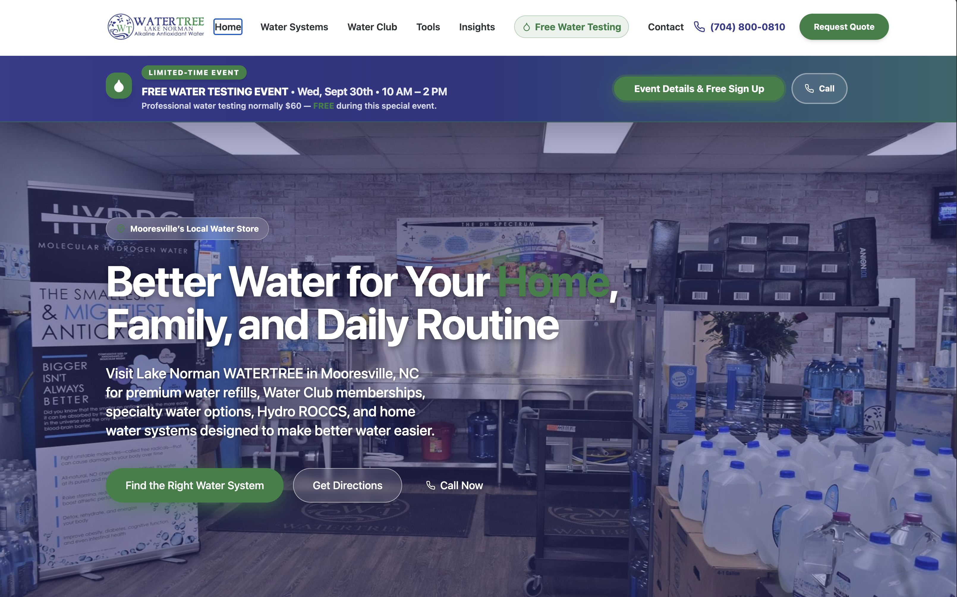 Lake Norman WATERTREE social preview image