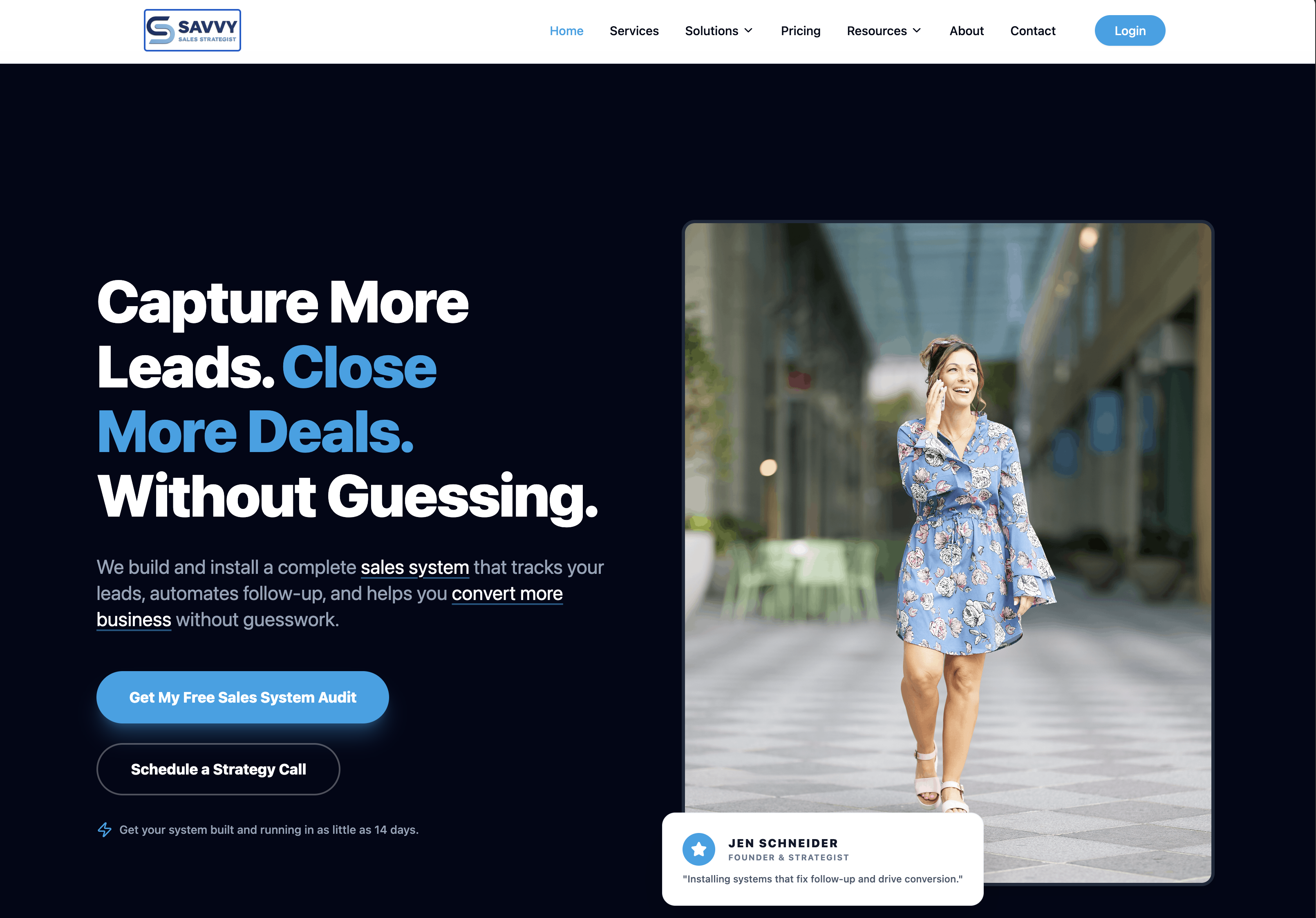 Savvy Sales Strategist social preview image
