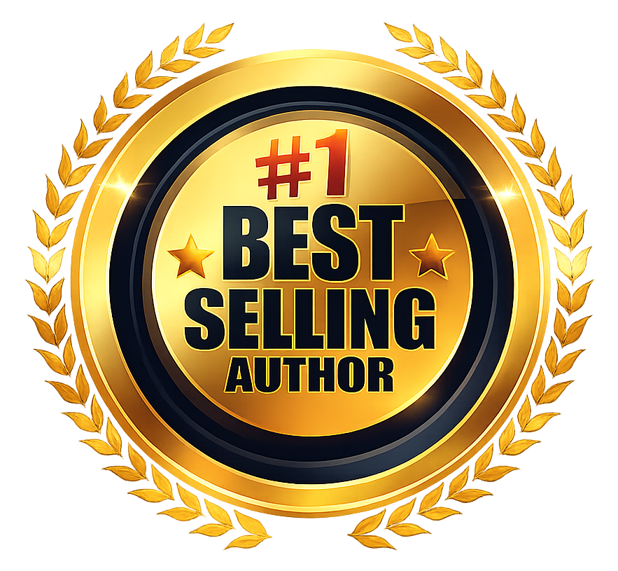 #1 Best Selling Author badge