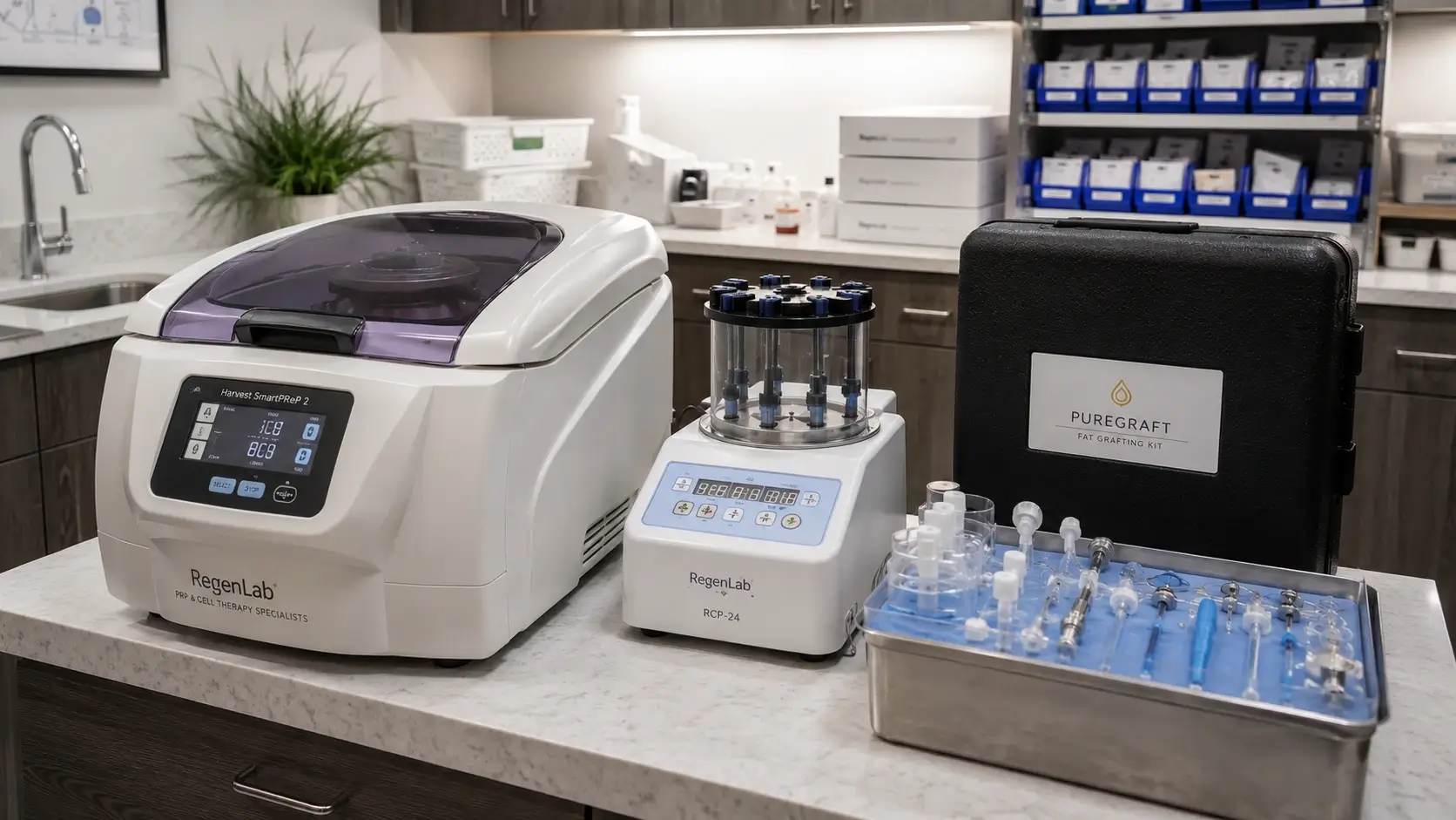 Bone marrow aspirate concentration centrifuge and adipose processing equipment for stem cell clinic startup investment Bone marrow aspirate concentration centrifuge and adipose processing equipment for stem cell clinic startup investment