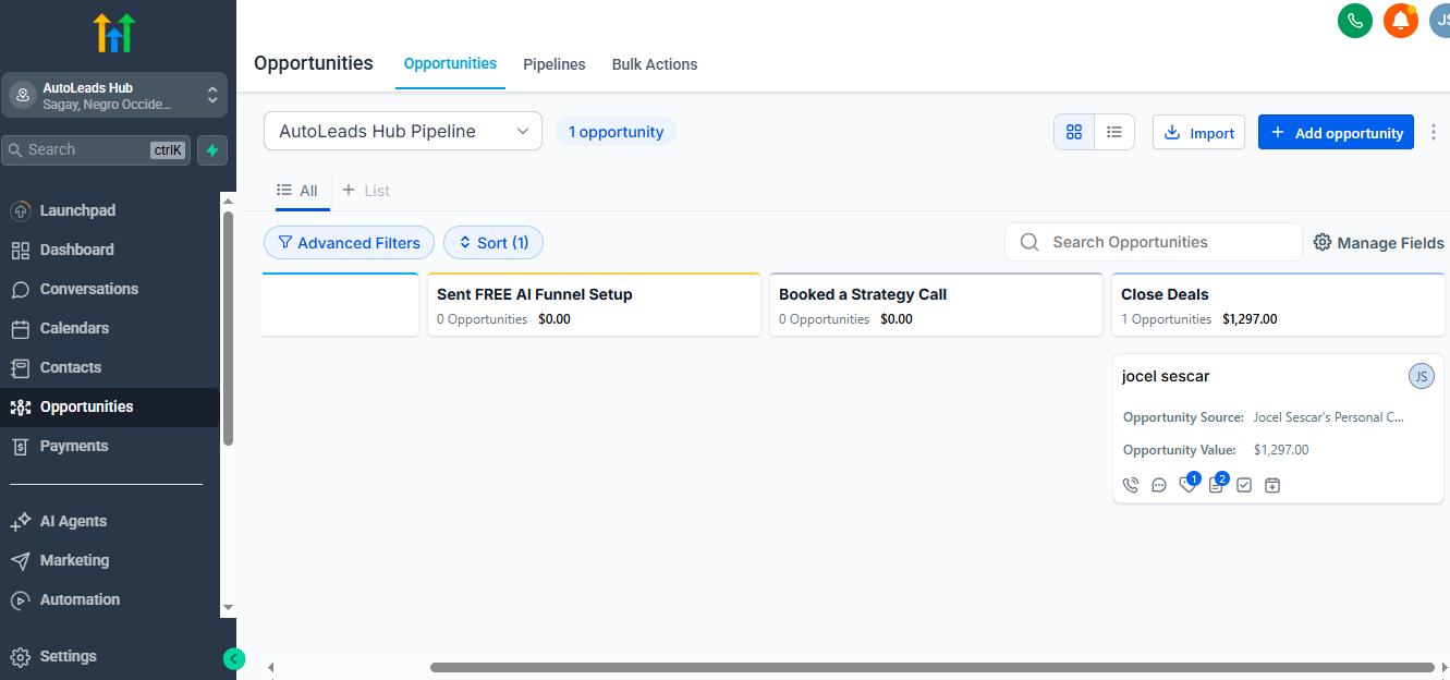 CRM Pipeline View 4