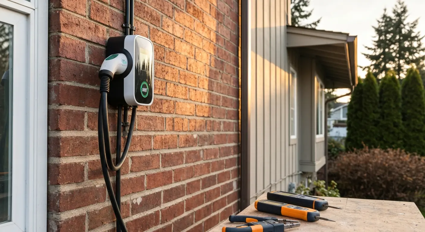 EV charger installation
