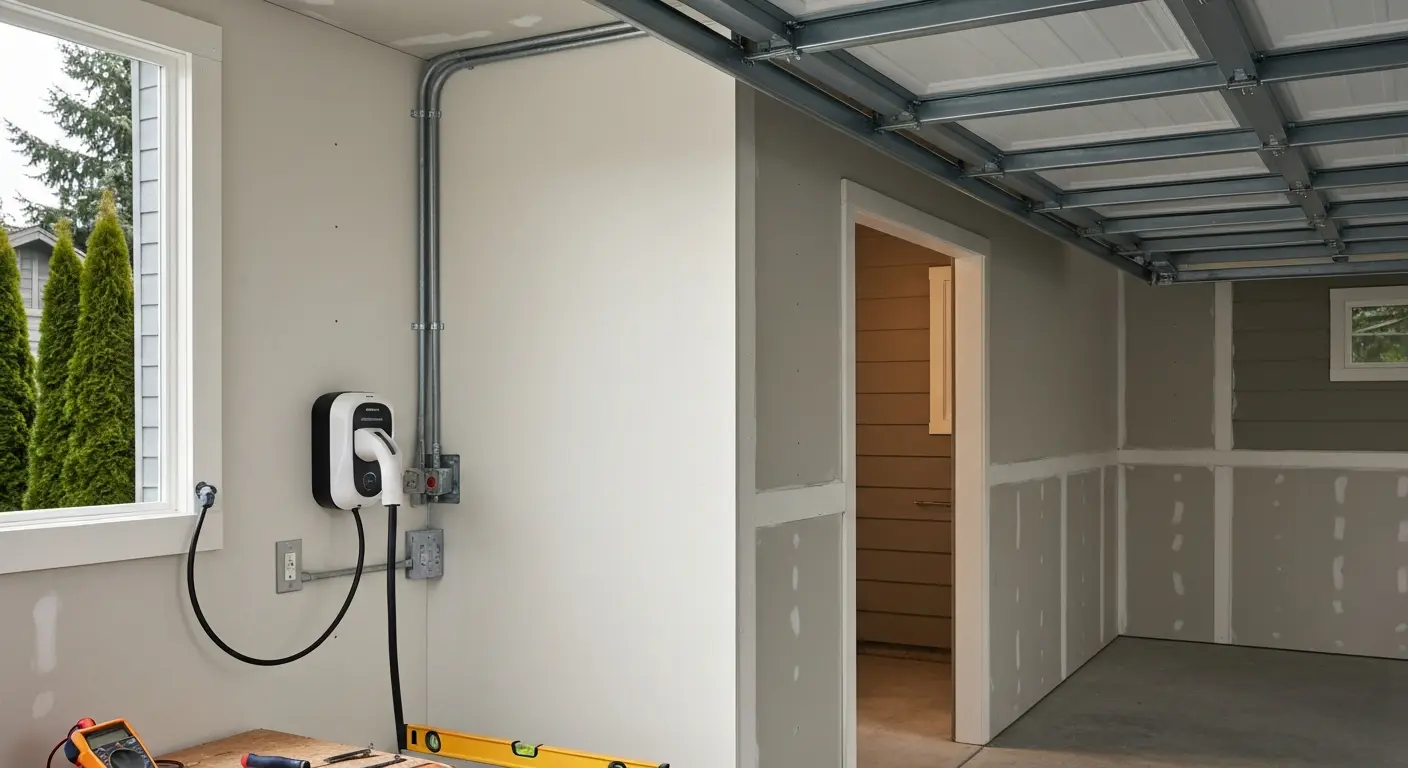 EV charger installation