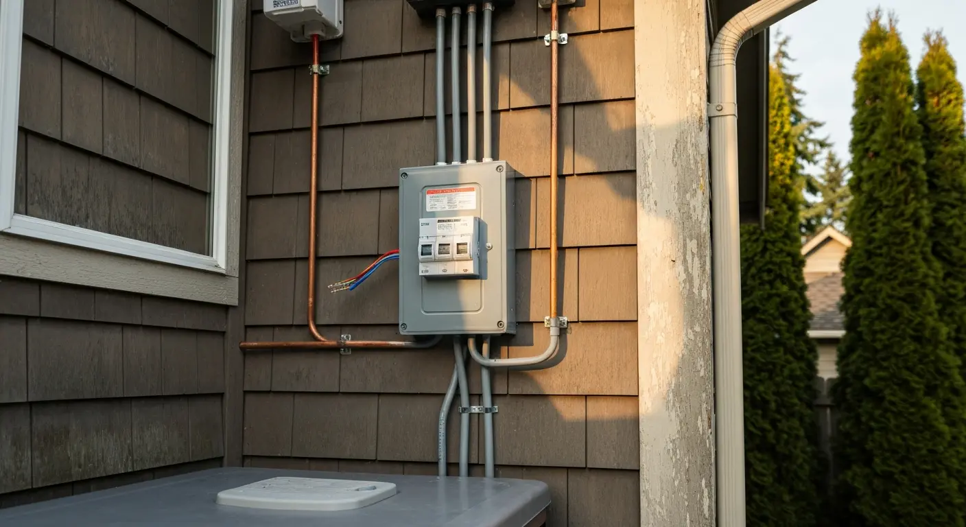 Hot tub circuit installation