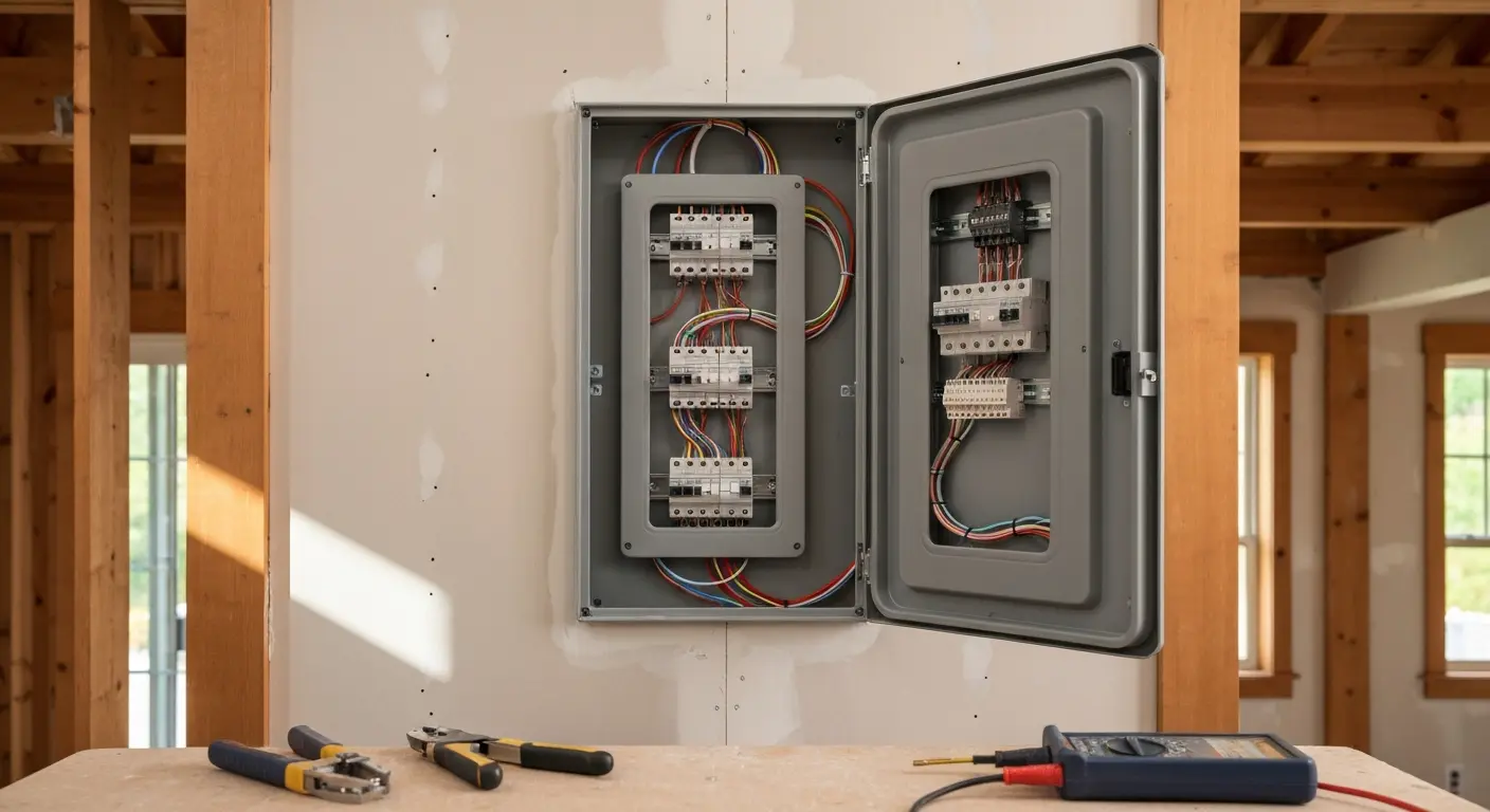 Electrical panel upgrade in home