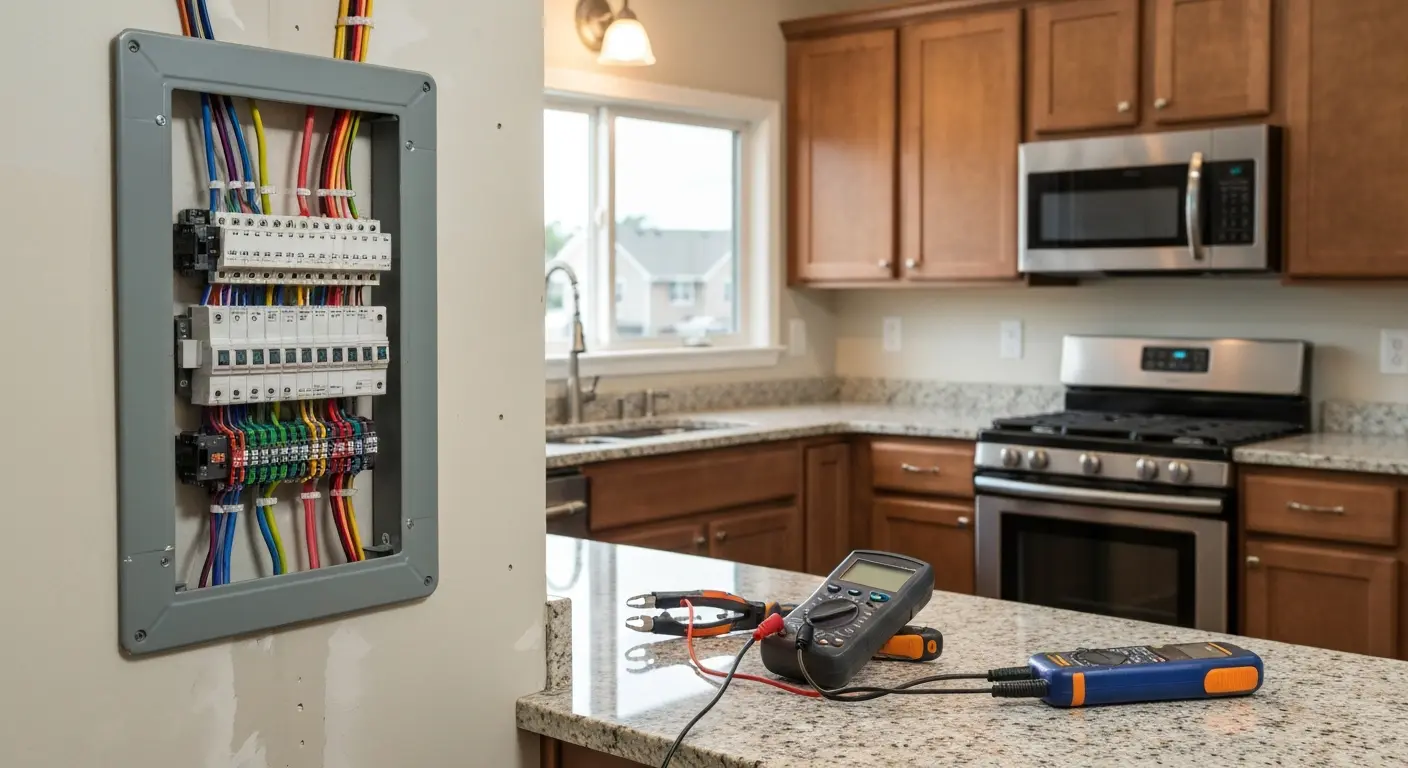 Kitchen remodel wiring