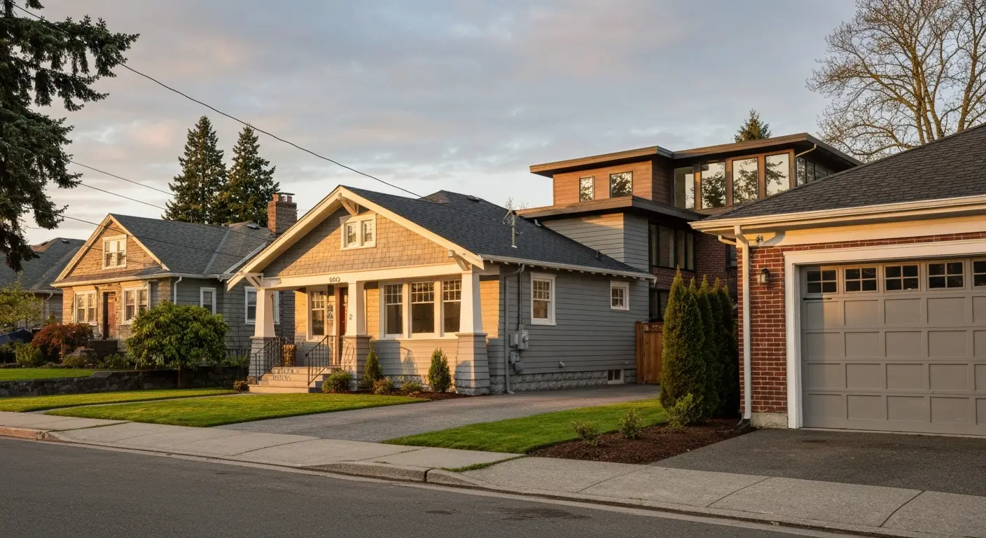 Everett residential neighborhoods