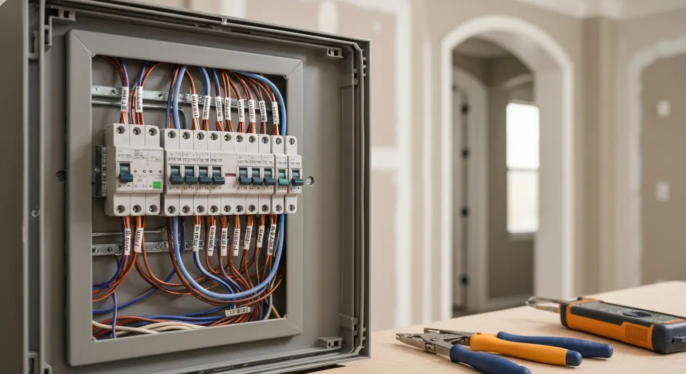 Whole home rewiring project