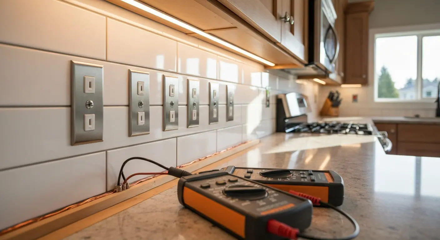 Electrical remodeling project