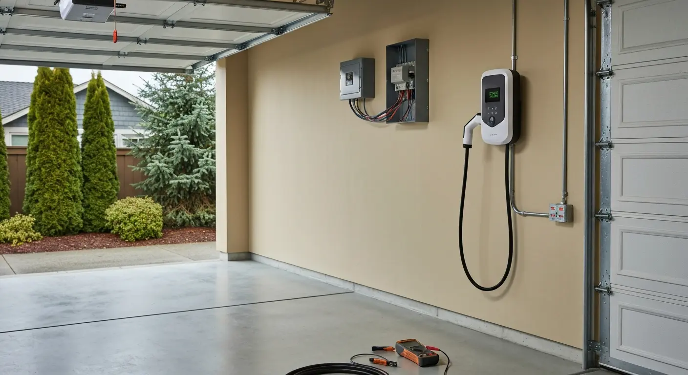 EV charger installation