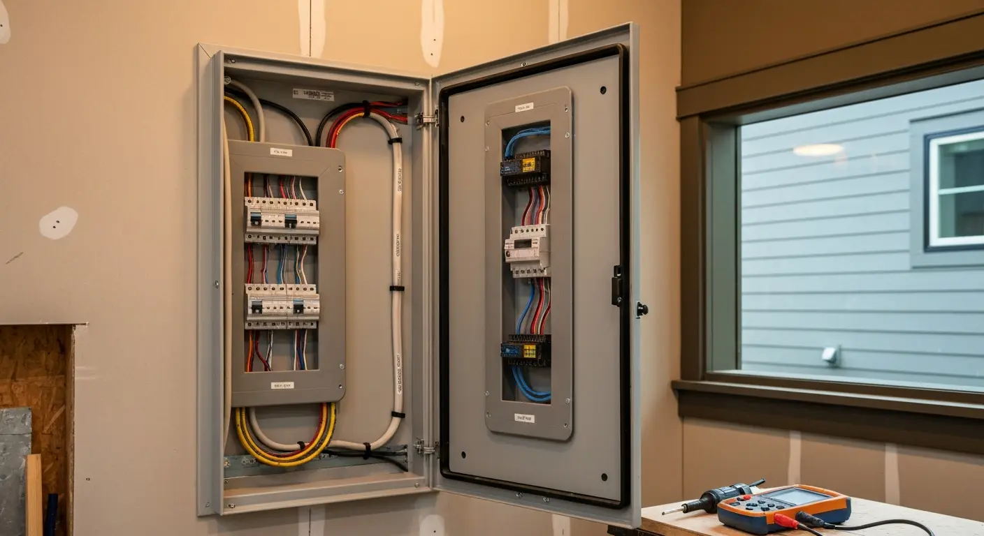 Electrical panel upgrade in Kirkland home