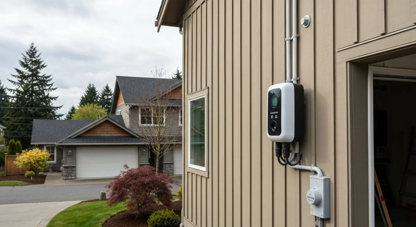 EV charger installation
