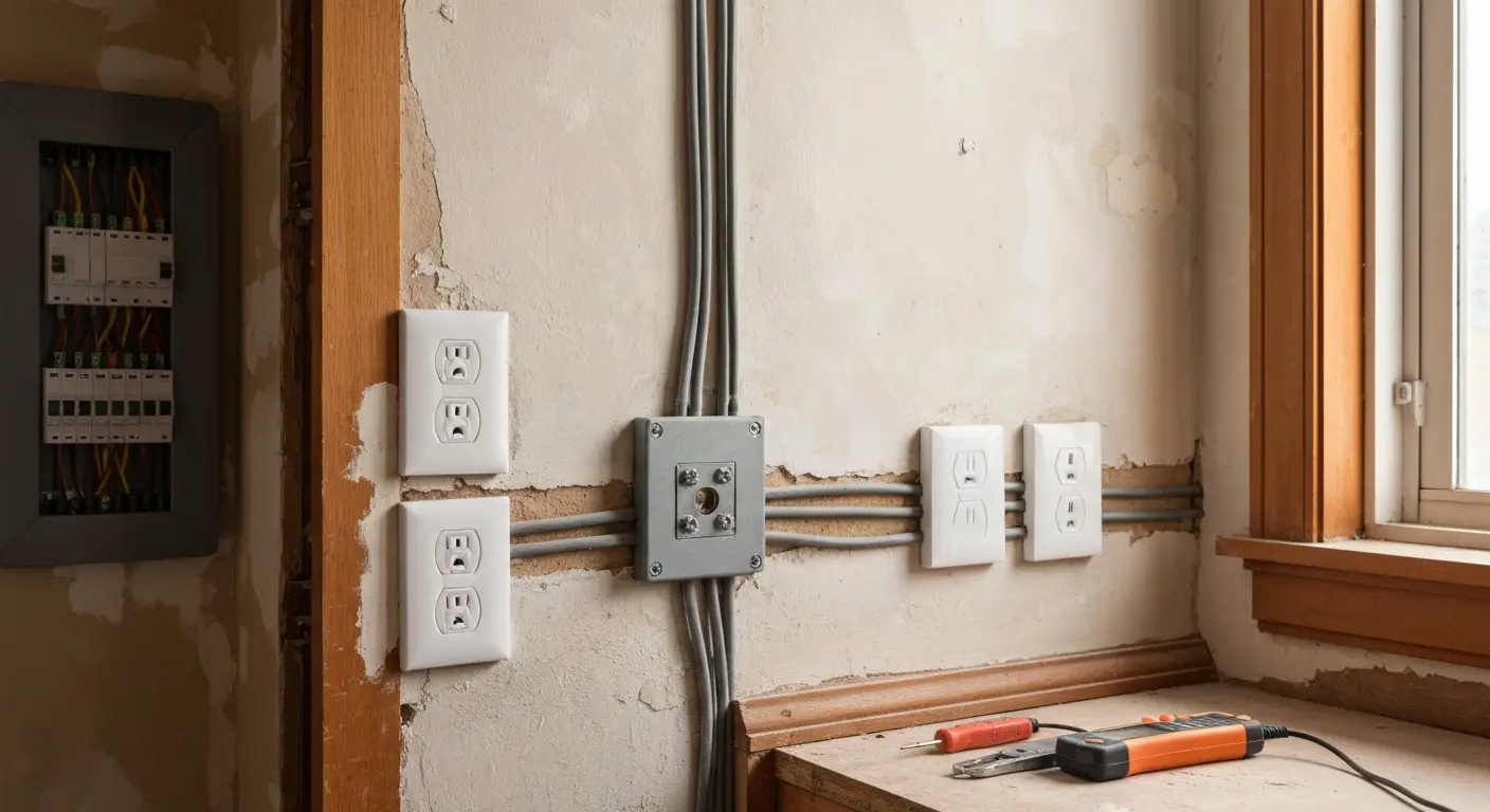 Older home wiring upgrade