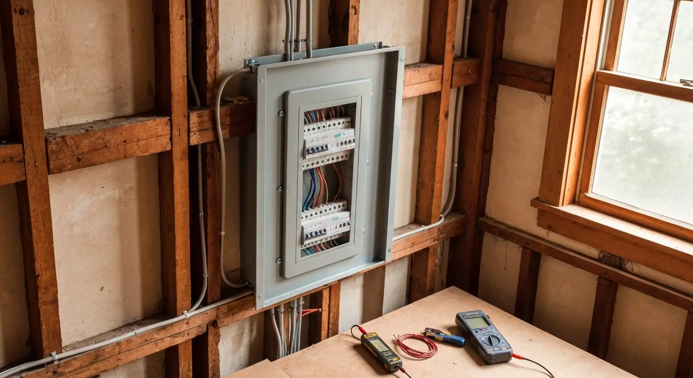 Whole home rewiring in Mount Vernon