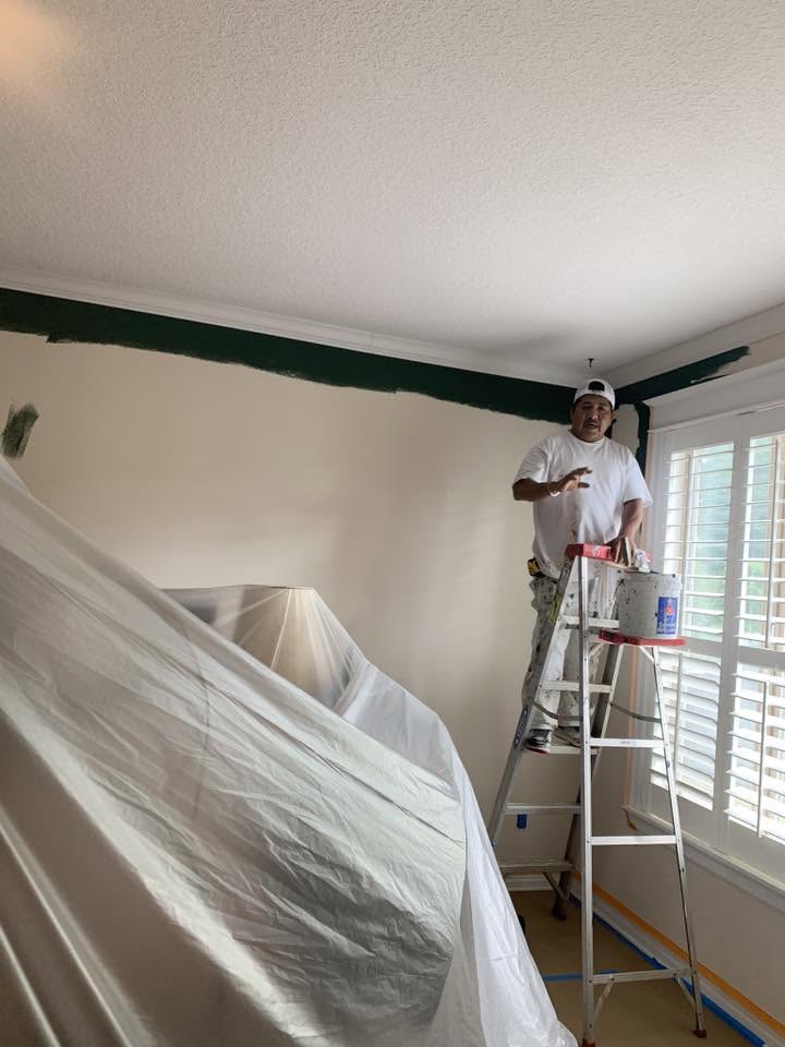SR Professional Painters father-daughter team delivering high-quality residential painting services in Oregon