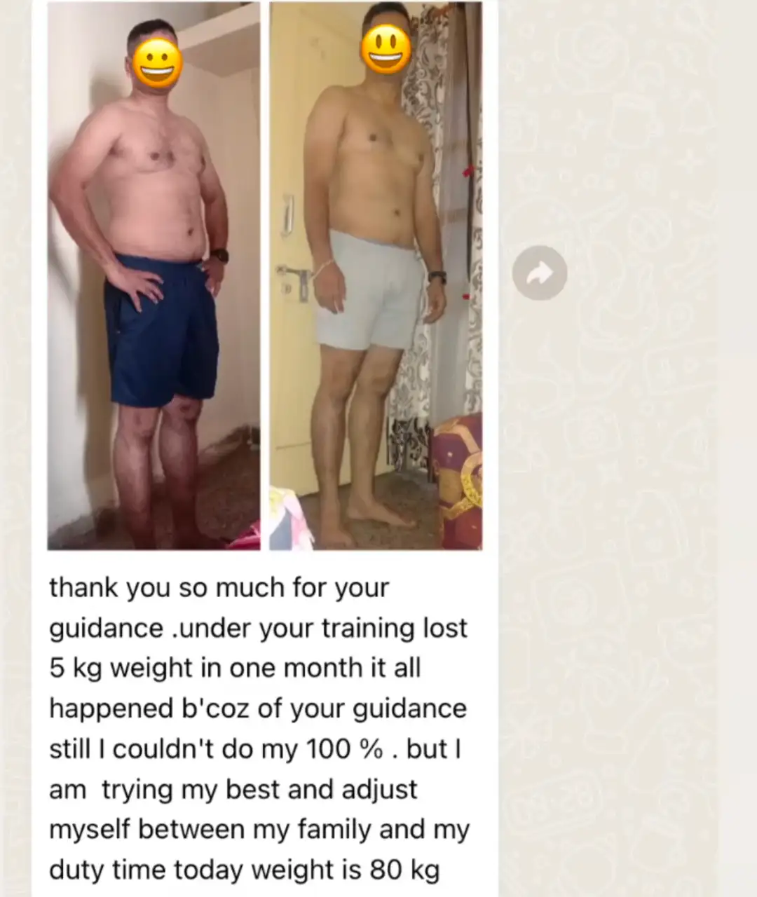 Written client testimonial