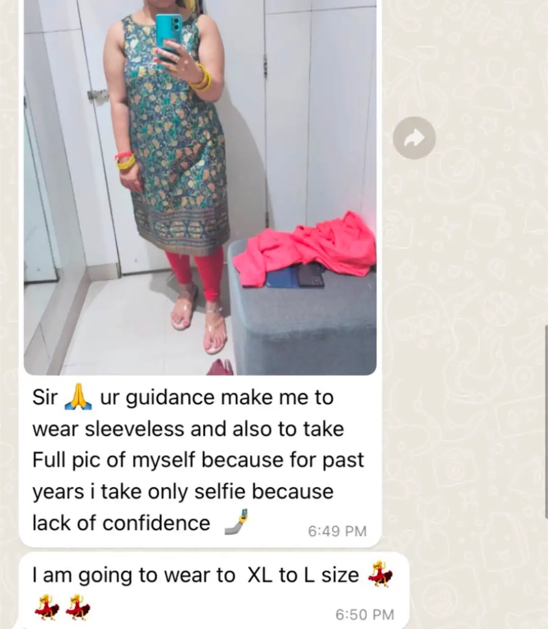 Written client testimonial