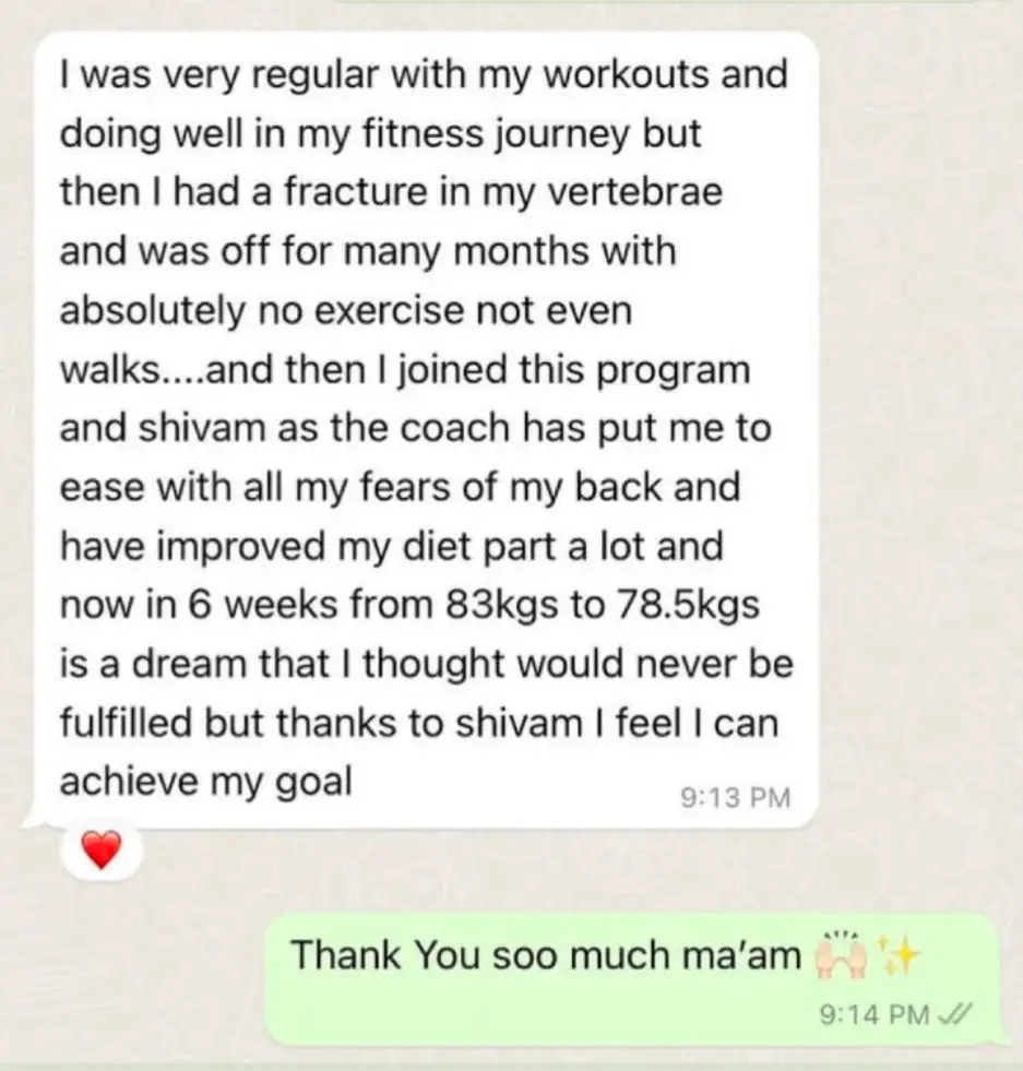 Written client testimonial