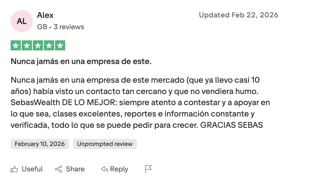 Trustpilot - Alex