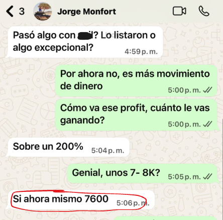 Jorge $7,600