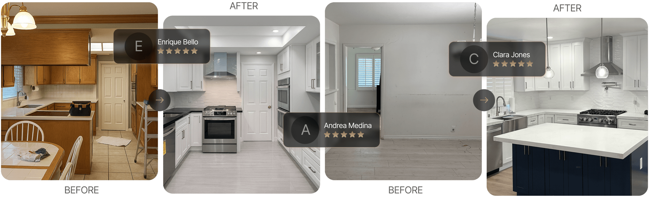 Kitchen renovation project in Doral FL by Gaven Constructions