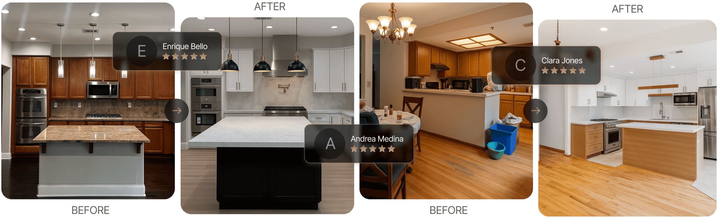 Kitchen remodel design in Doral FL by Gaven Constructions