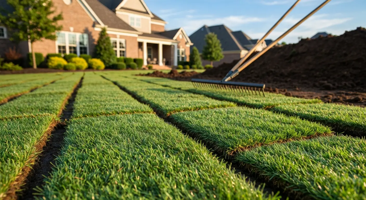 Sod installation