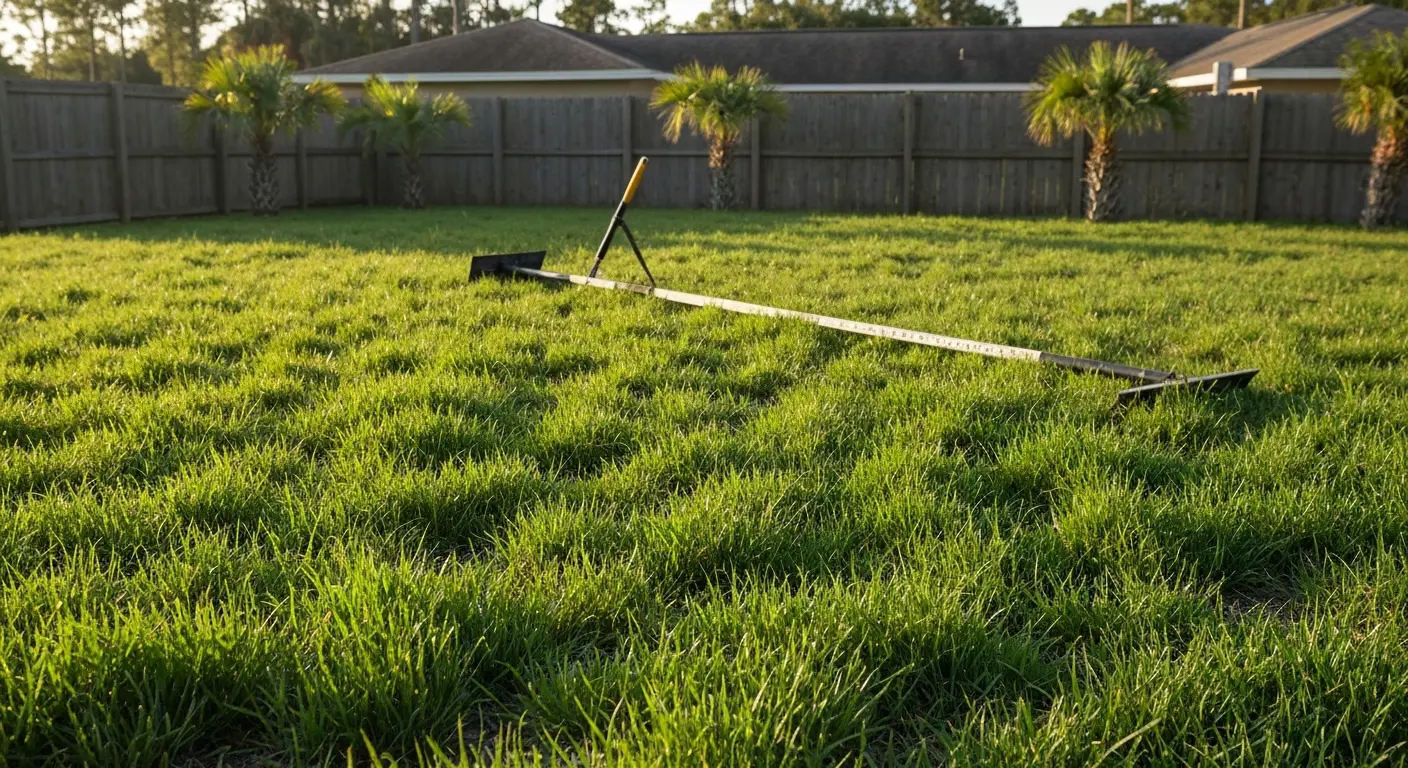 Native grass seed installation