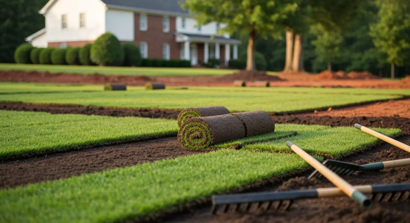 Sod installation Charlotte