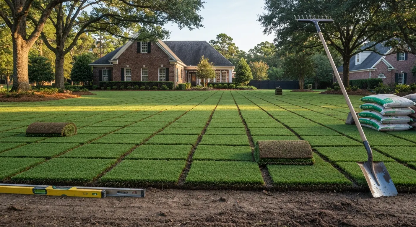 Sod installation service