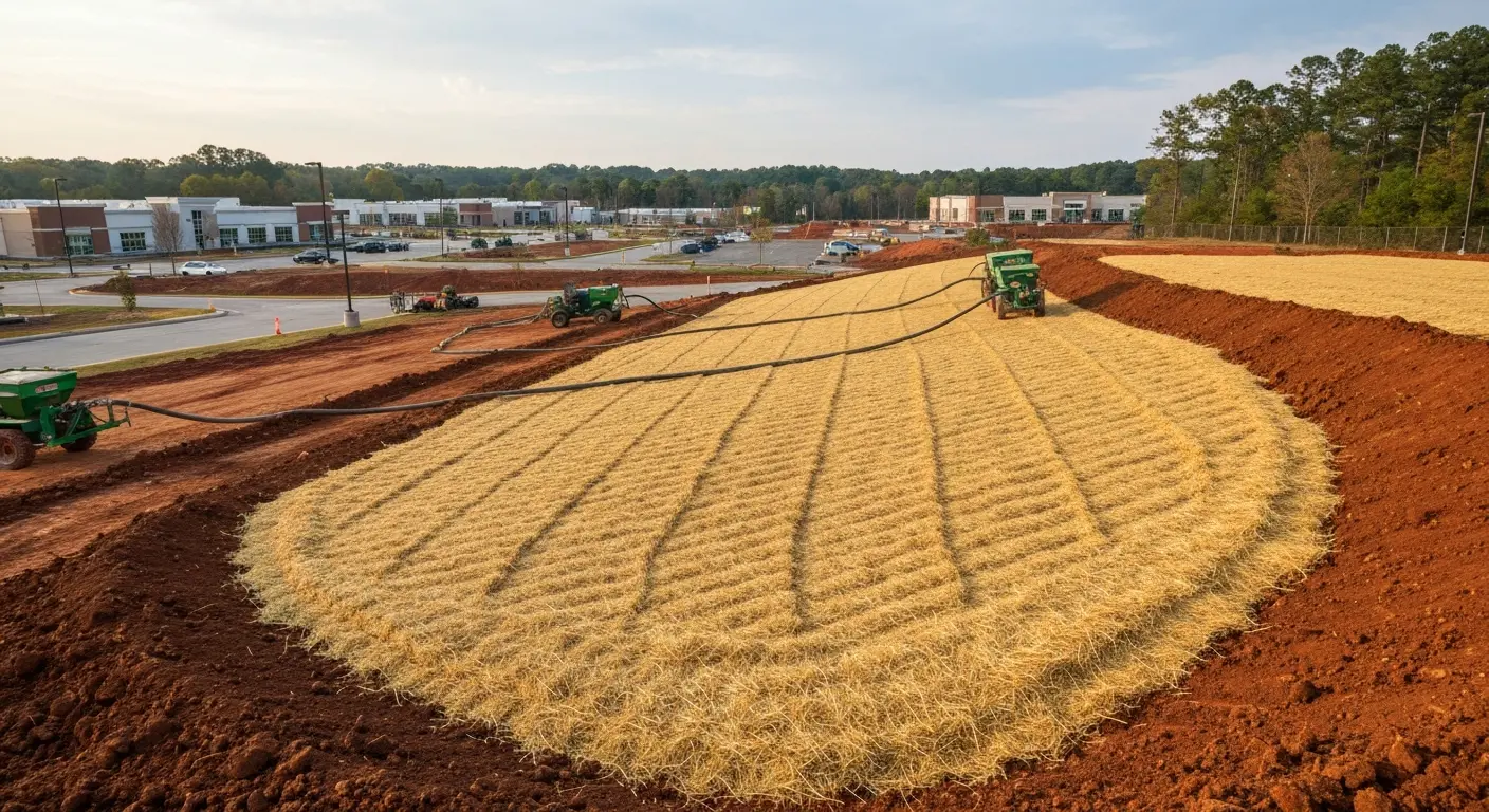 Commercial erosion control